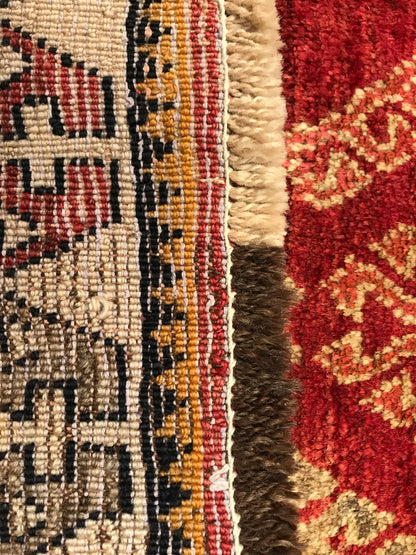 Persian vintage Gabbeh 225x136cm | Rug# 6214