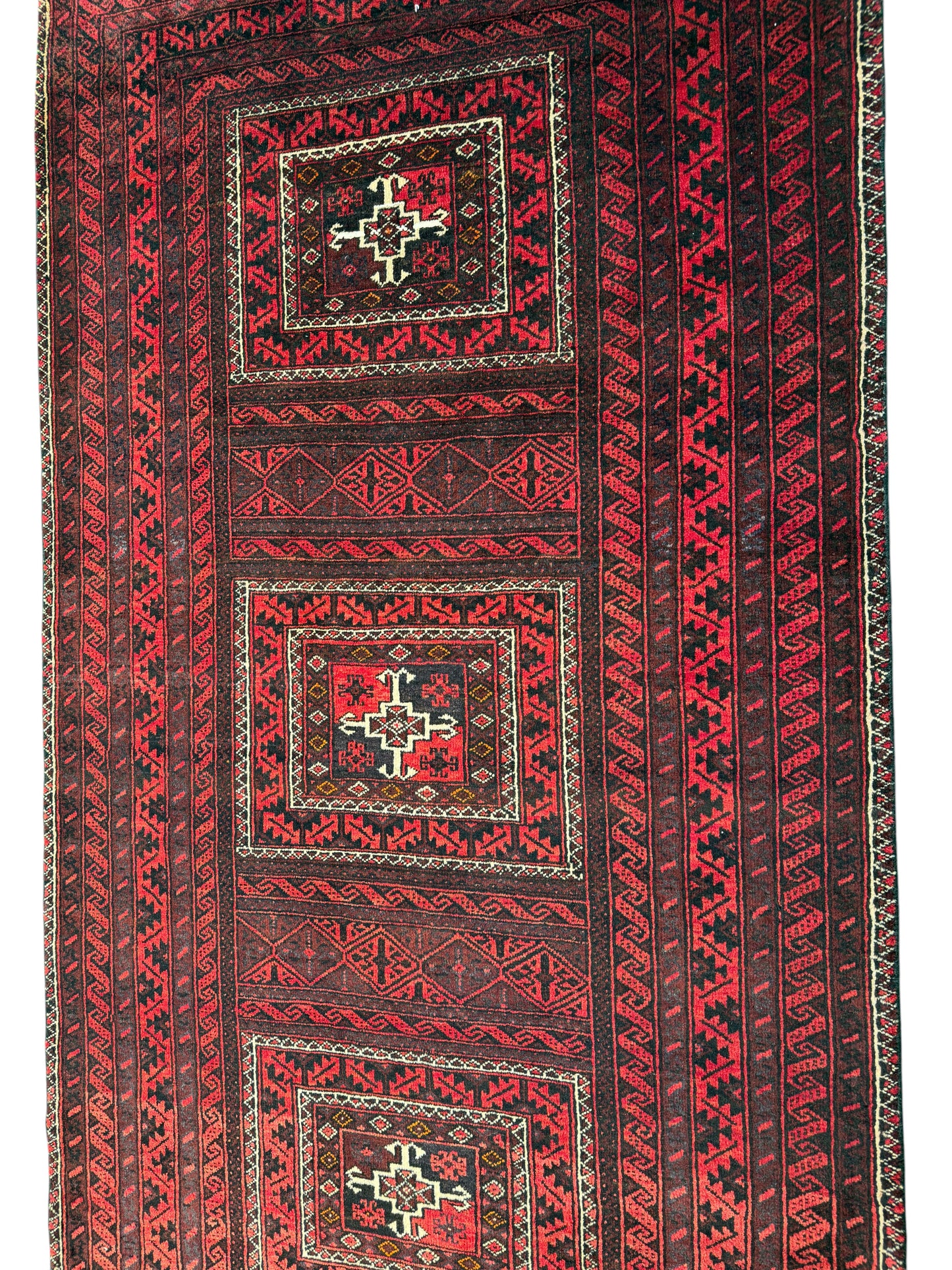 Nomadic Balouch, woven in Khorassan, near Quchan, circa 1950, Persia  198X105 cm | Rug# 6540