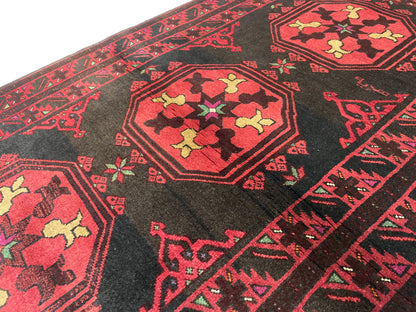 Nomadic Balouch Prayer rug, very fine 147x87cm | Rug# 6546