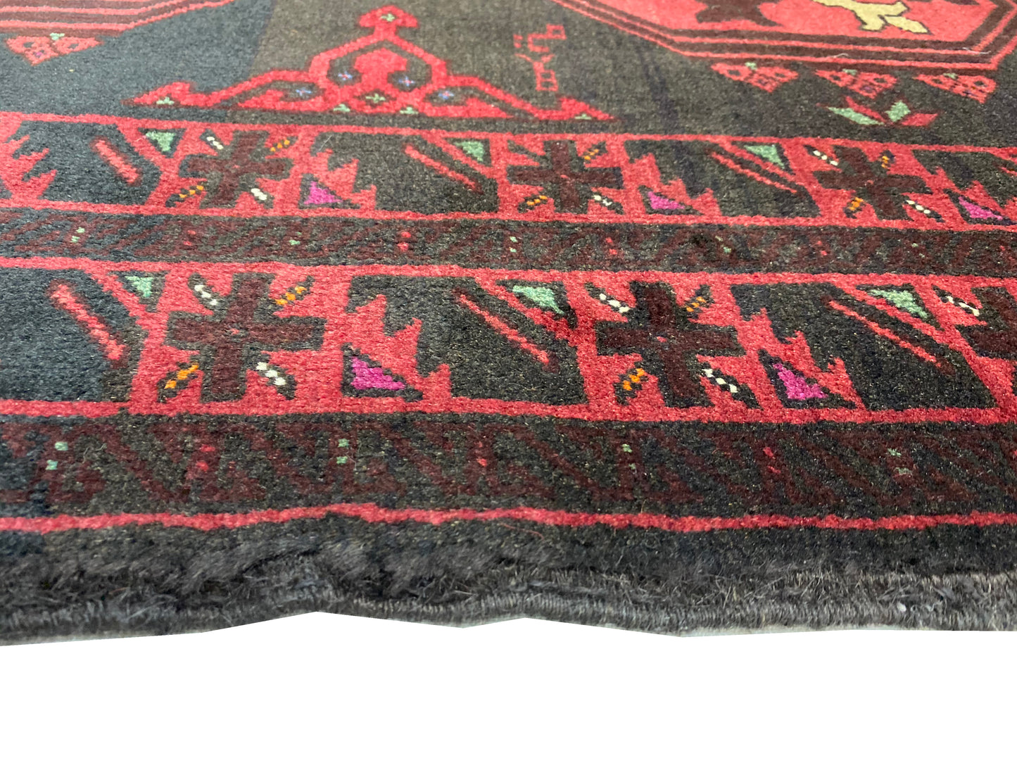 Nomadic Balouch Prayer rug, very fine 147x87cm | Rug# 6546