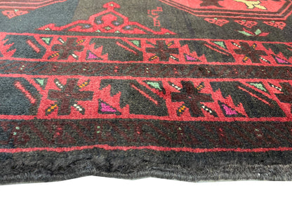 Nomadic Balouch Prayer rug, very fine 147x87cm | Rug# 6546
