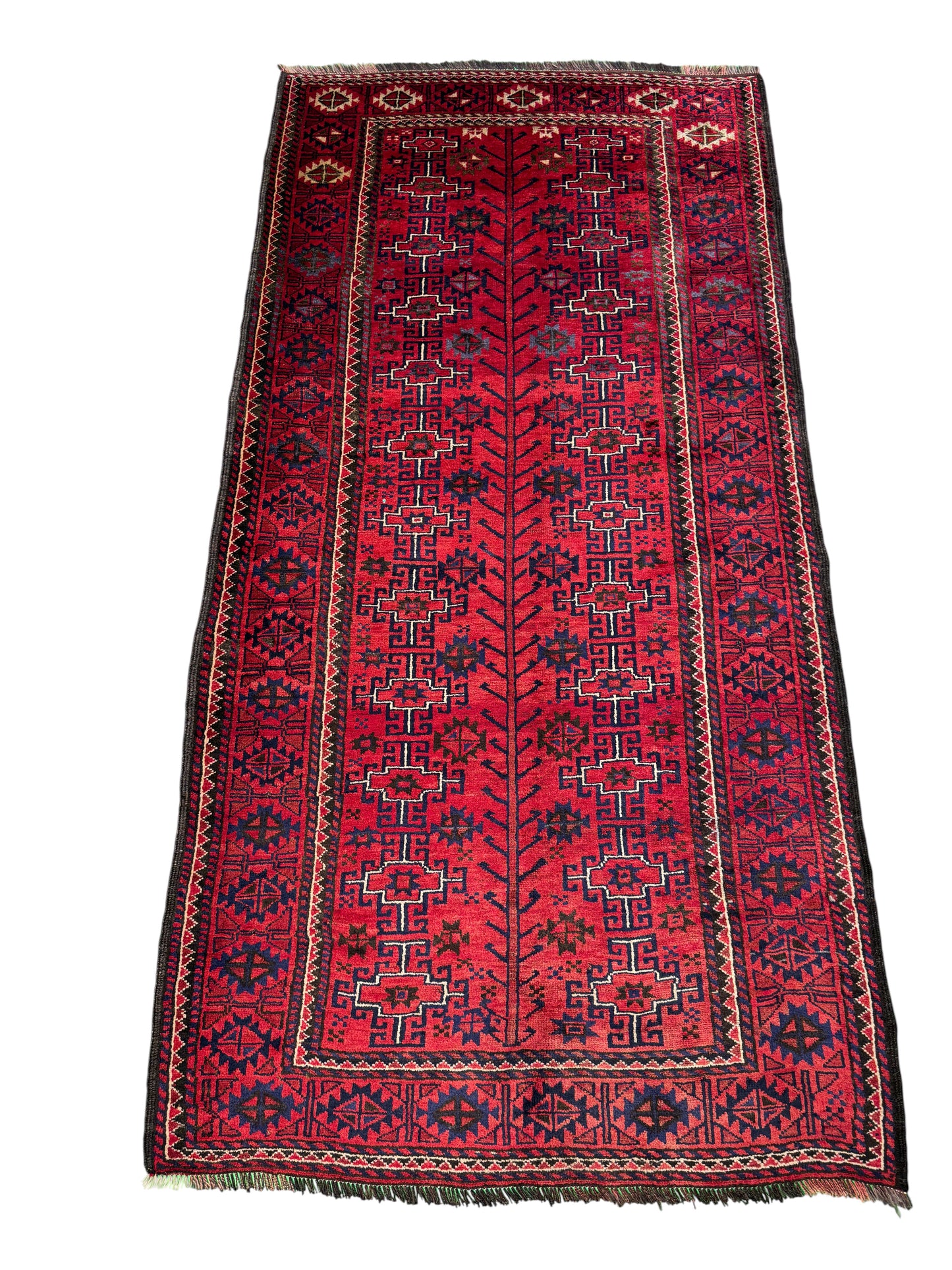 Vintage Nomadic Balouch 245X122 cm | Rug# 6568