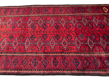Vintage Nomadic Balouch 245X122 cm | Rug# 6568