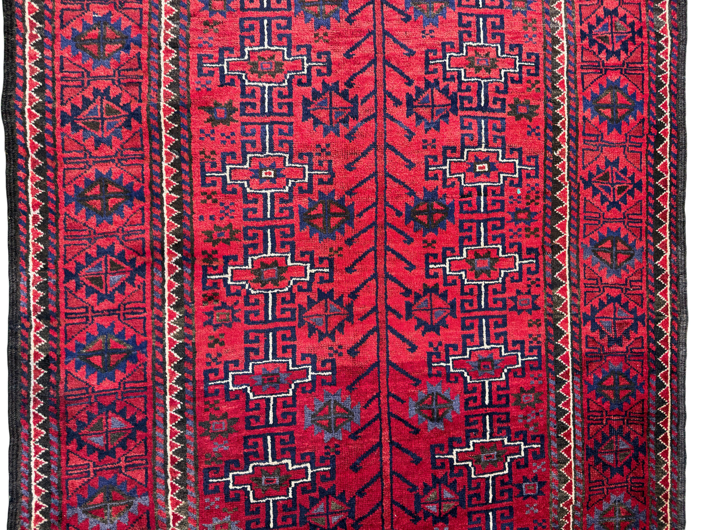 Vintage Nomadic Balouch 245X122 cm | Rug# 6568
