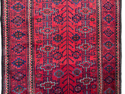 Vintage Nomadic Balouch 245X122 cm | Rug# 6568