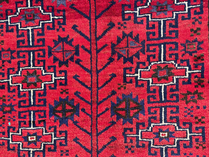 Vintage Nomadic Balouch 245X122 cm | Rug# 6568