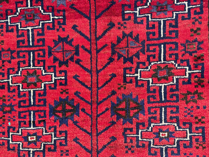 Vintage Nomadic Balouch 245X122 cm | Rug# 6568