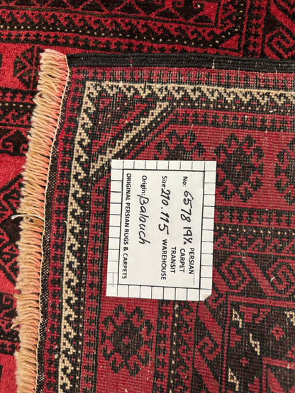 Nomadic weave Balouch 210X115 cm | Rug# 6578