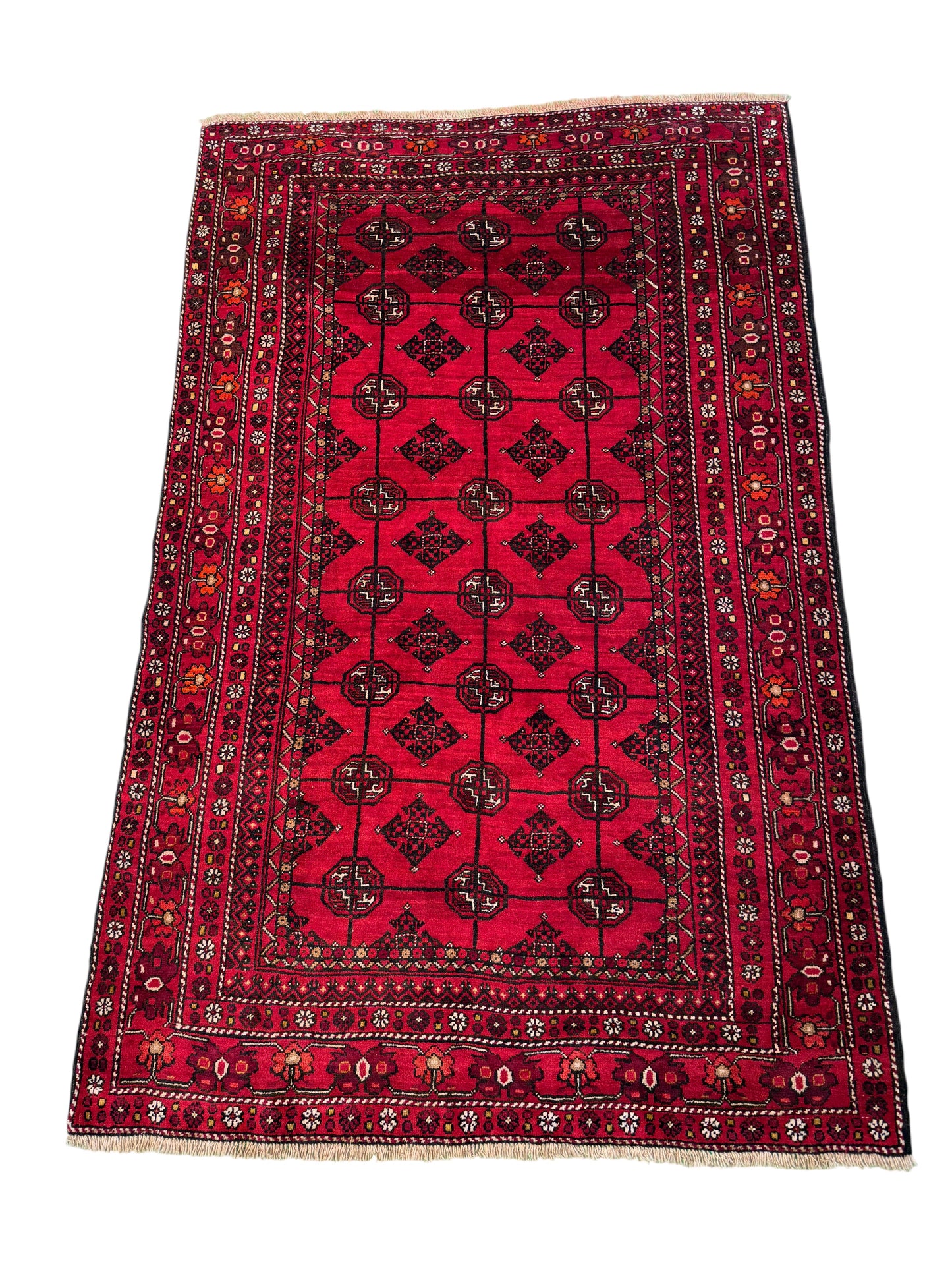 Quchan Turkmen-Balouch, Persia 197x126cm | Rug# 6588