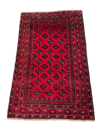 Quchan Turkmen-Balouch, Persia 197x126cm | Rug# 6588