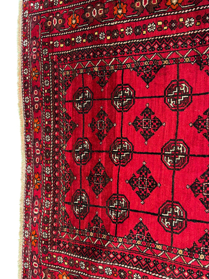 Quchan Turkmen-Balouch, Persia 197x126cm | Rug# 6588