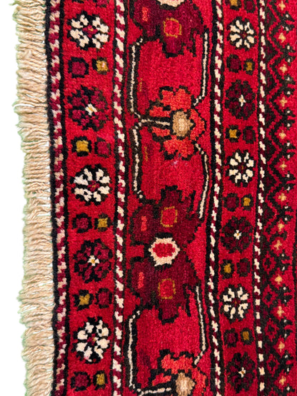 Quchan Turkmen-Balouch, Persia 197x126cm | Rug# 6588