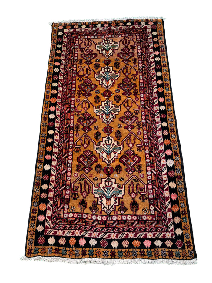 Kurdi-Quchan  Balouch, Persia 208X111 cm | Rug# 6594