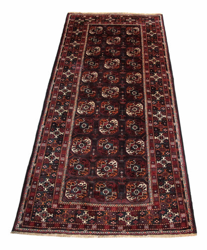 Persian Baluch Tribal Rug 242x110 cm | Rug# 6608