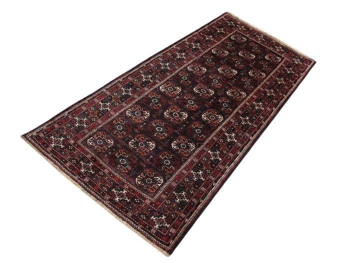 Persian Baluch Tribal Rug 242x110 cm | Rug# 6608