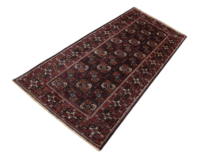 Persian Baluch Tribal Rug 242x110 cm | Rug# 6608