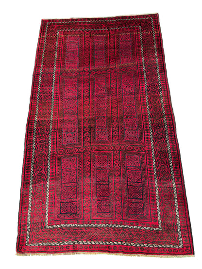 vintage Baluch, Persia 215X124 cm | Rug# 6617