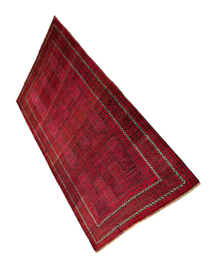 vintage Baluch, Persia 215X124 cm | Rug# 6617