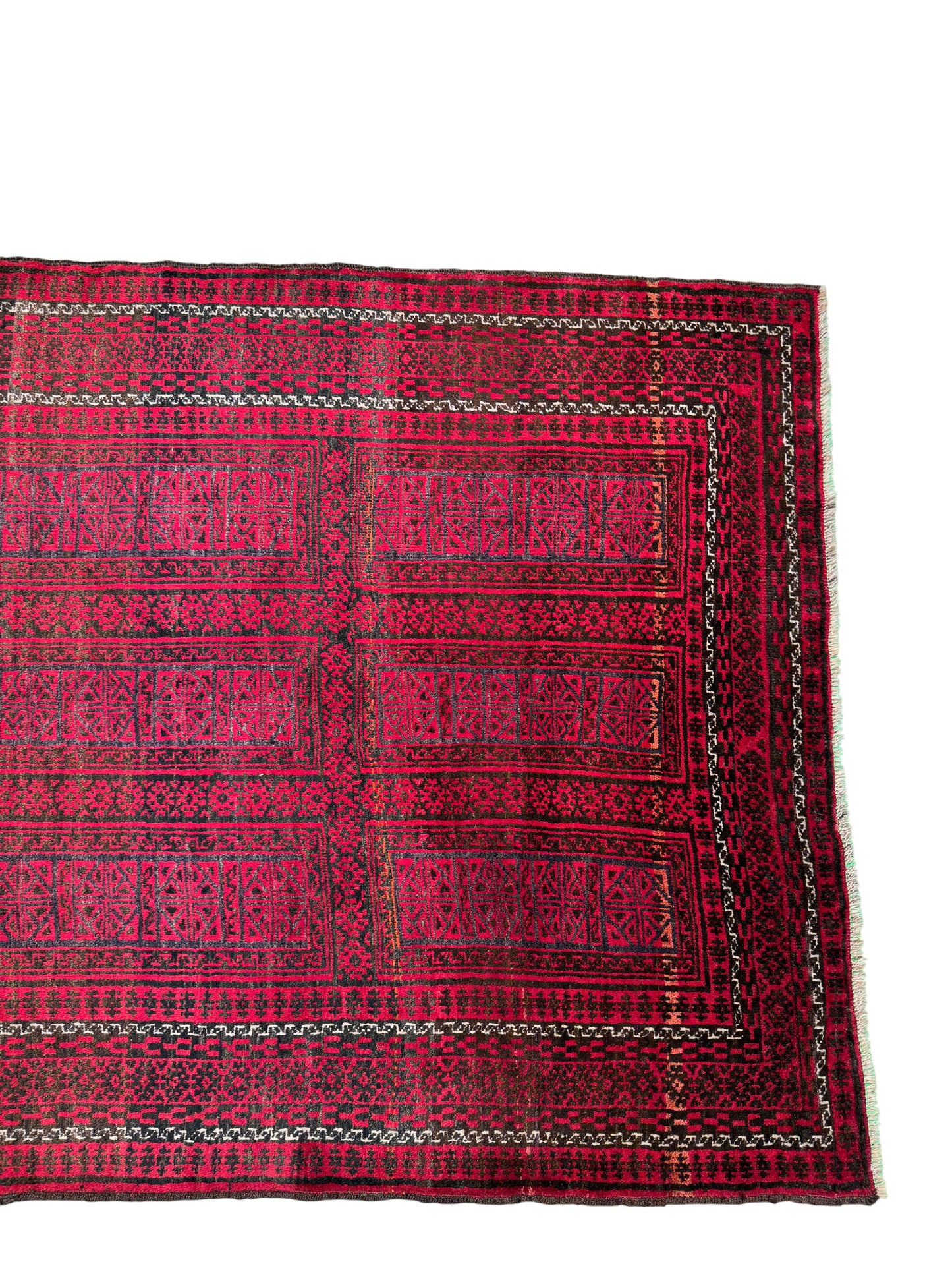 vintage Baluch, Persia 215X124 cm | Rug# 6617
