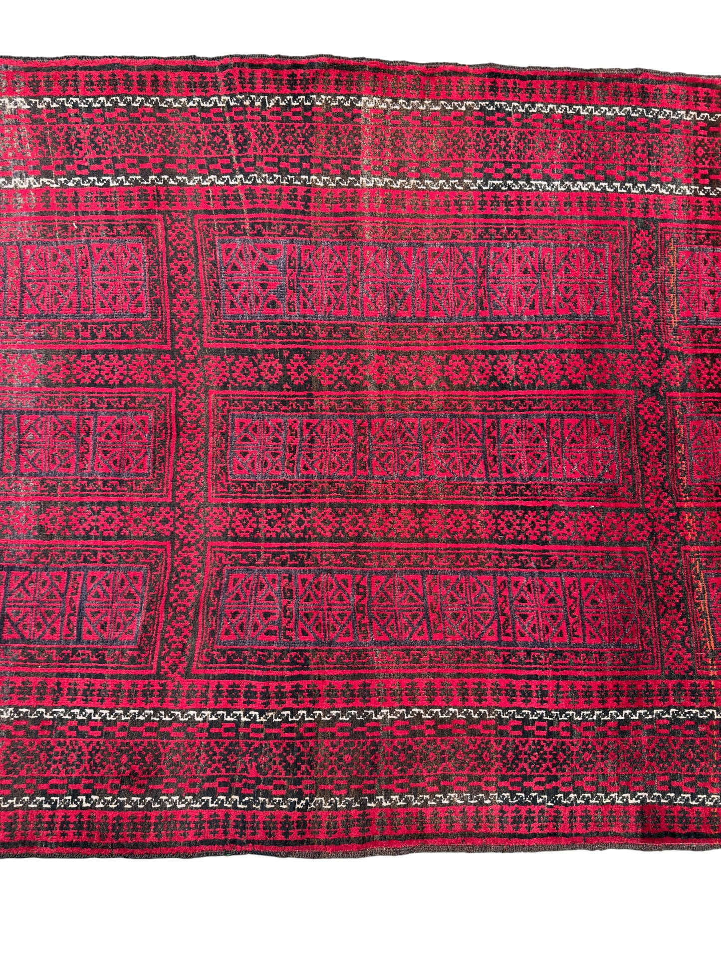 vintage Baluch, Persia 215X124 cm | Rug# 6617
