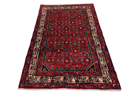 Hand-knotted Persian Hamedan rug 159×105cm | Rug#6623