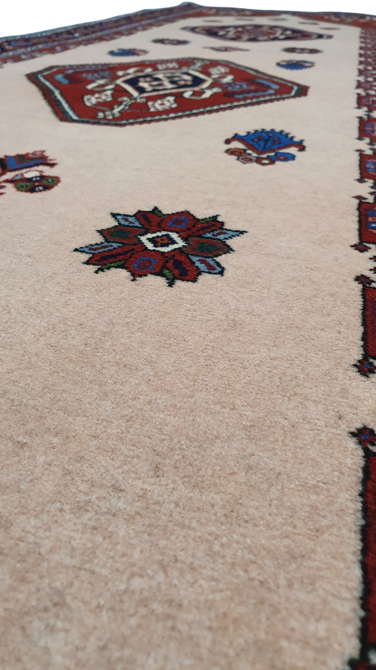 Superfine Sherkas Kashkuli-Qashqai Persian Runner 305×82 cm | | Rug# 6649