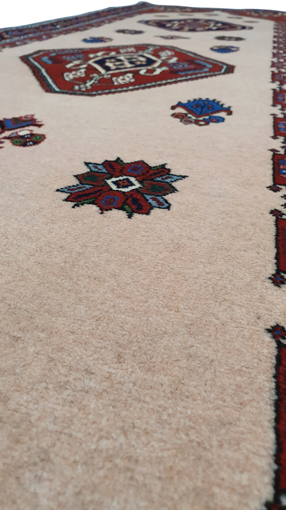 Superfine Sherkas Kashkuli-Qashqai Persian Runner 305×82 cm | | Rug# 6649