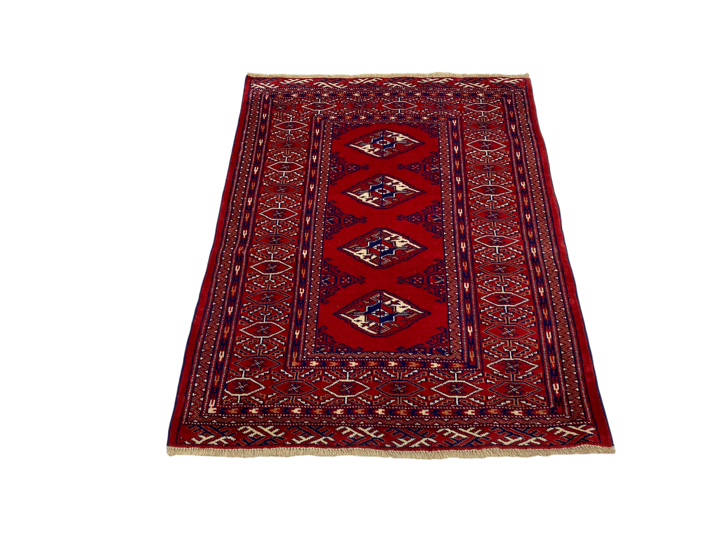 Tribal Turkaman Bag-face  c.1970 | Rug# 6670