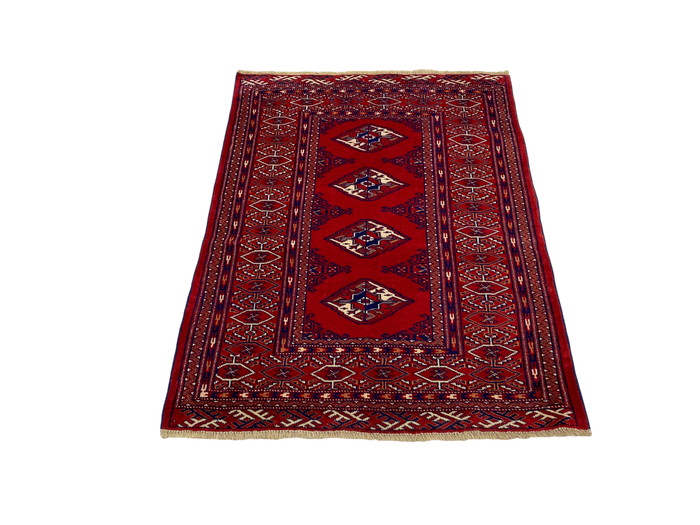 Tribal Turkaman Bag-face  c.1970 | Rug# 6670