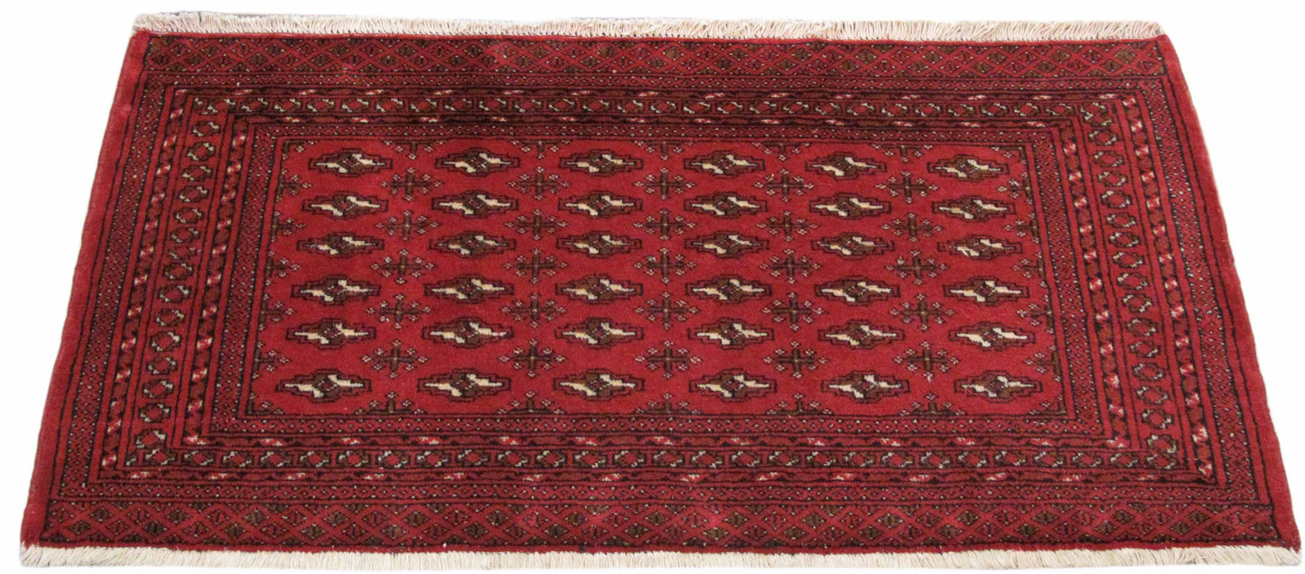 Hand-Knotted Turkaman Joval 115x52cm | Rug# 6767