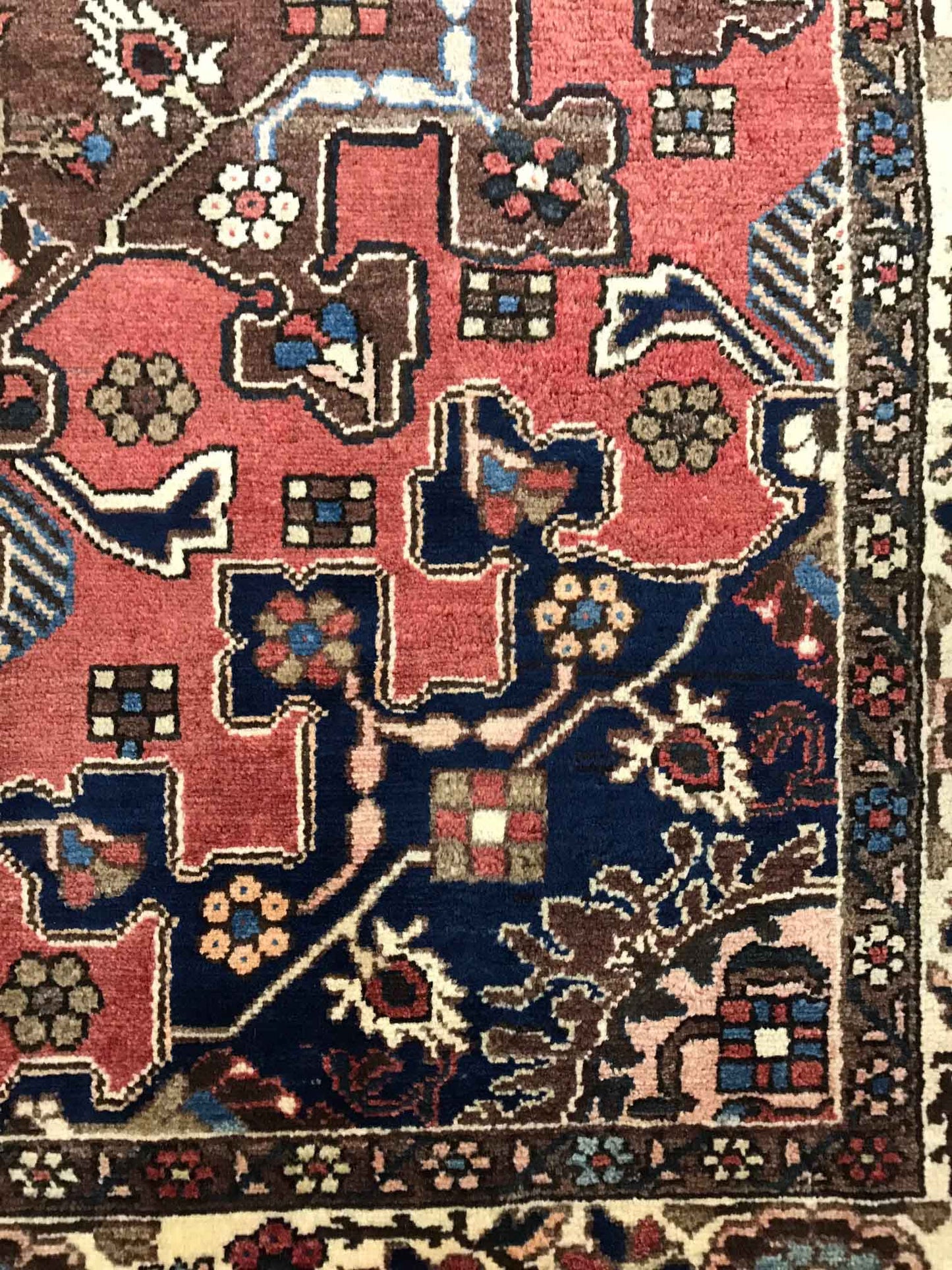 Vintage Tafresh-Sarouk Village Rug c.1940 187x132cm | Rug# 6814