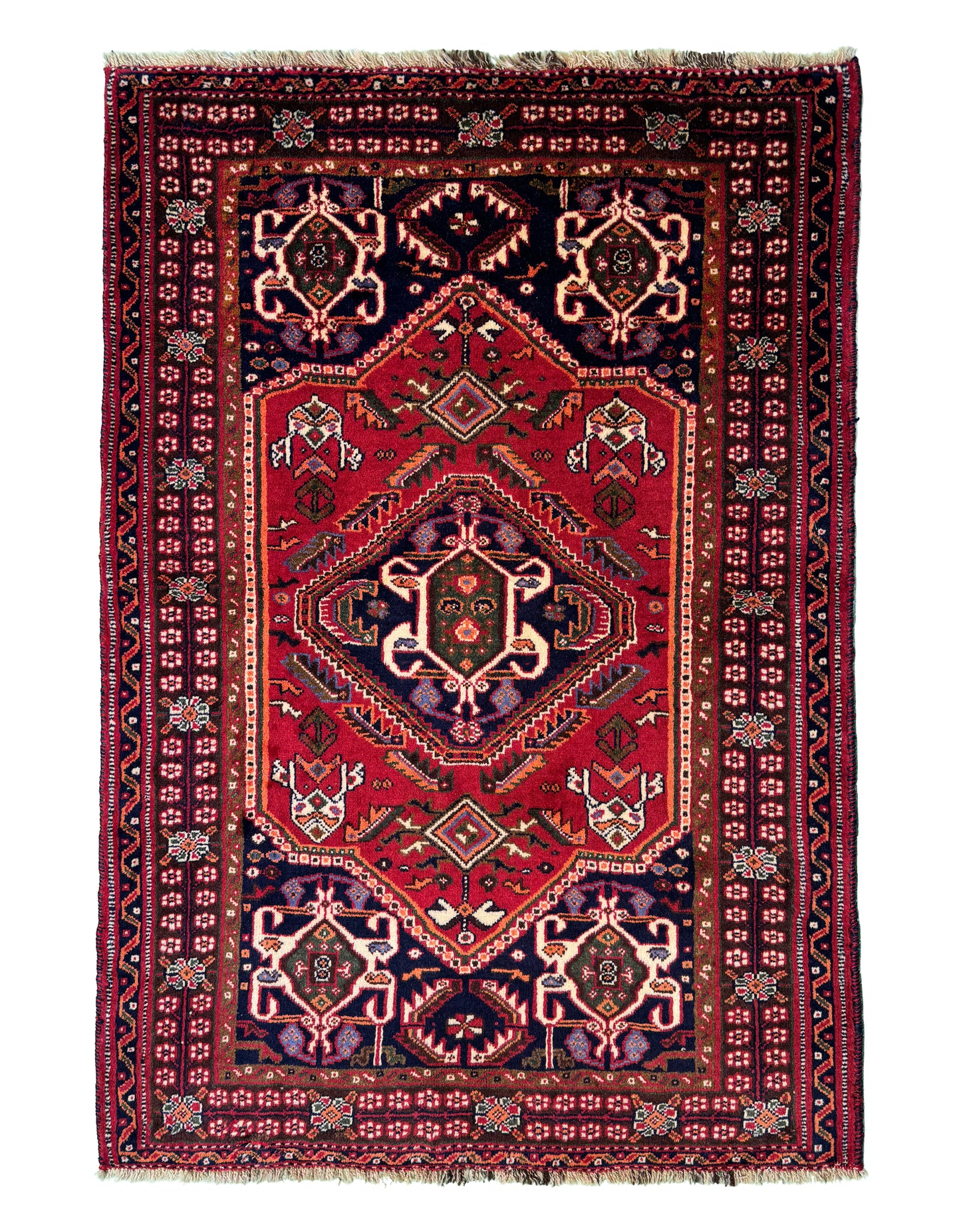 Kashkuli Qashqai, Persia 155x104cm | Rug# 6818