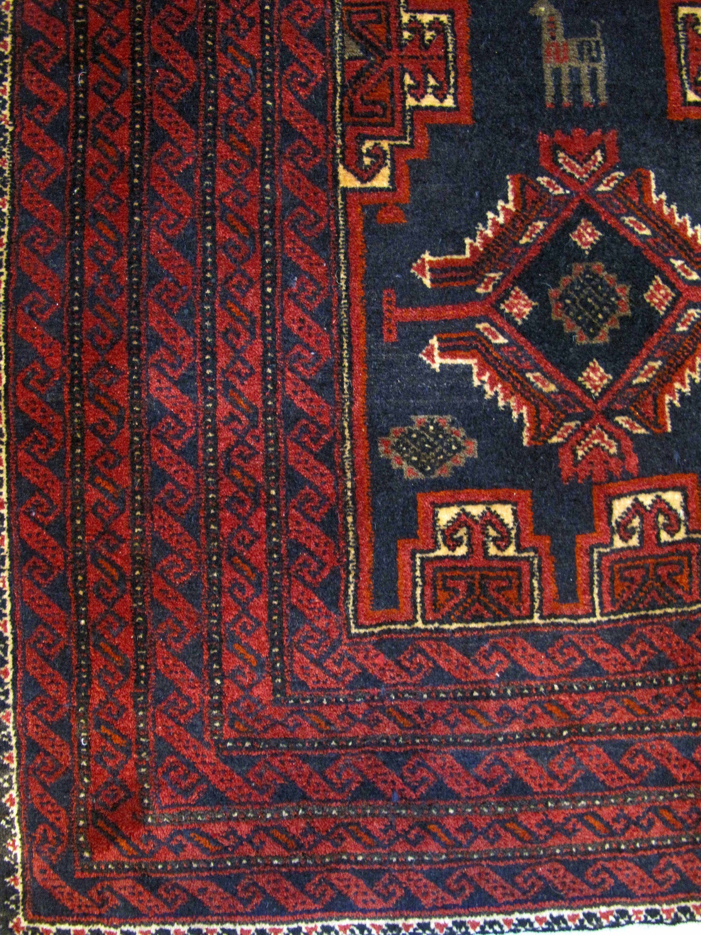 Traditional Baluch tribal design  220x116cm | Rug#6845