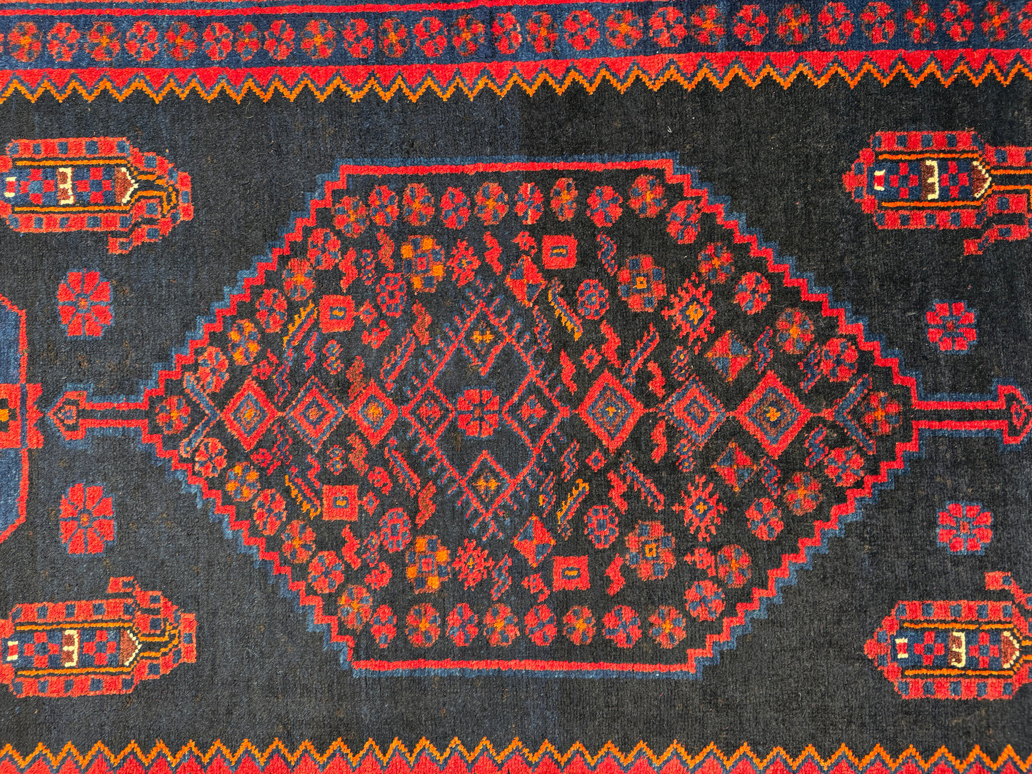 Vintage Qoltogh-Bijar, Persia 268x130cm | Rug# 6871