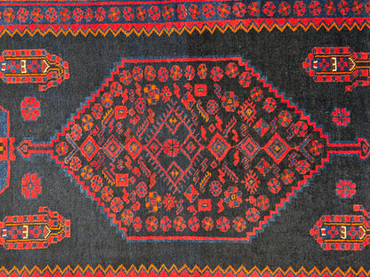 Vintage Qoltogh-Bijar, Persia 268x130cm | Rug# 6871