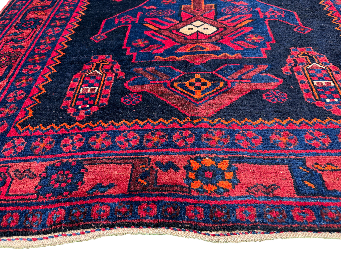 Vintage Qoltogh-Bijar, Persia 268x130cm | Rug# 6871