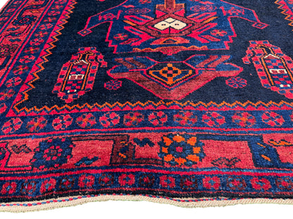 Vintage Qoltogh-Bijar, Persia 268x130cm | Rug# 6871