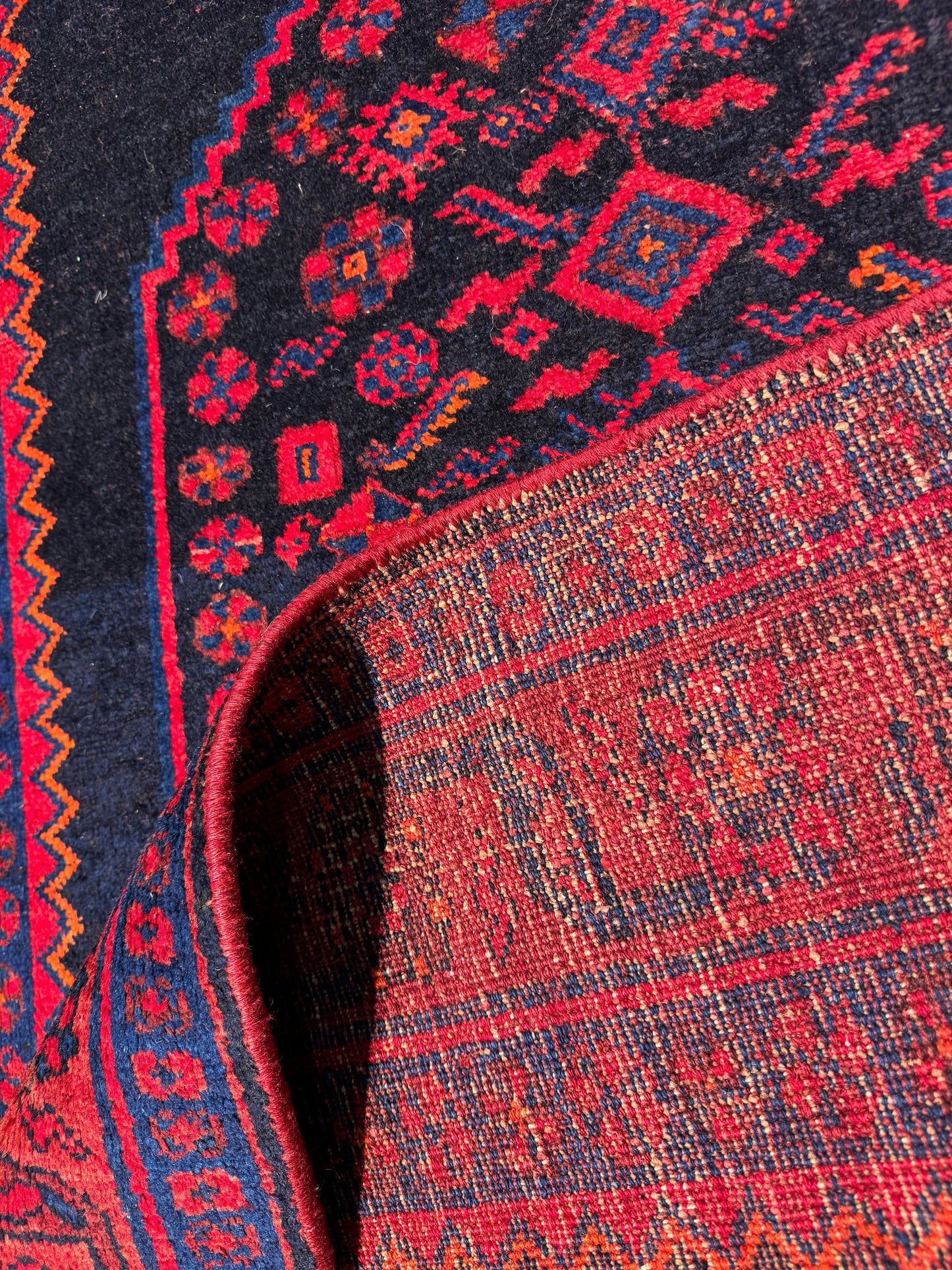 Vintage Qoltogh-Bijar, Persia 268x130cm | Rug# 6871