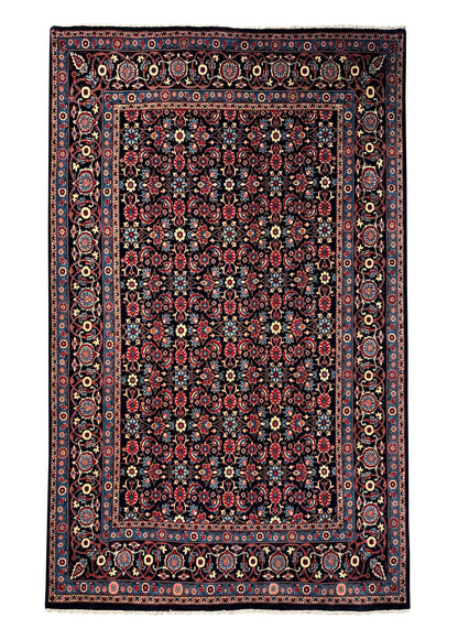 Vintage Persian Yazd, circa 1970, Persia 323x197cm | Rug# 6889