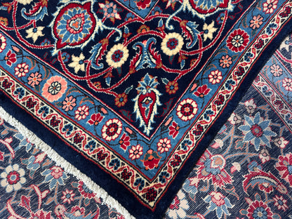 Vintage Persian Yazd, circa 1970, Persia 323x197cm | Rug# 6889