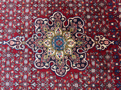 Vintage Kurdistan Bijar, Persia 308x204 cm | Rug# 6894