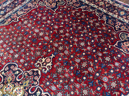 Vintage Kurdistan Bijar, Persia 308x204 cm | Rug# 6894