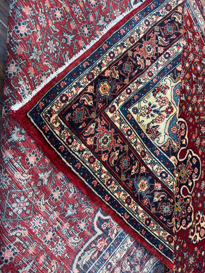 Vintage Kurdistan Bijar, Persia 308x204 cm | Rug# 6894