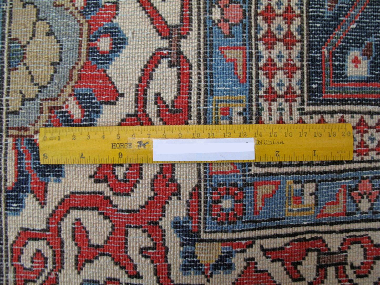Vintage Qum Garden Panel Rug 204x145cm | Rug# 6901