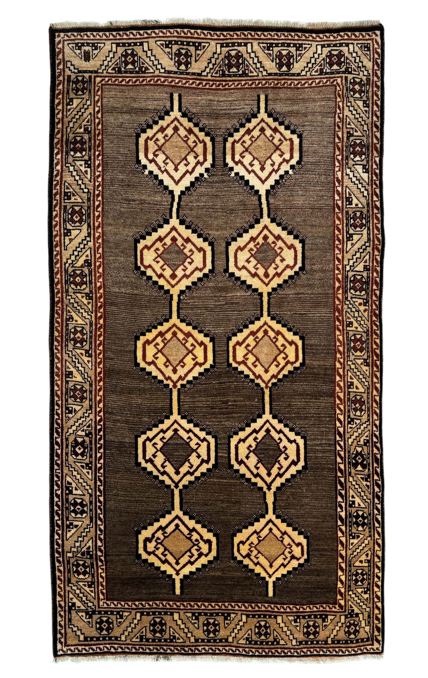 Vintage Gabbeh, Persia 210x119 cm | Rug# 6957