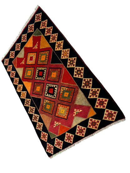 Persian Kashkuli  Gabbeh 170x110cm | Rug# 6967