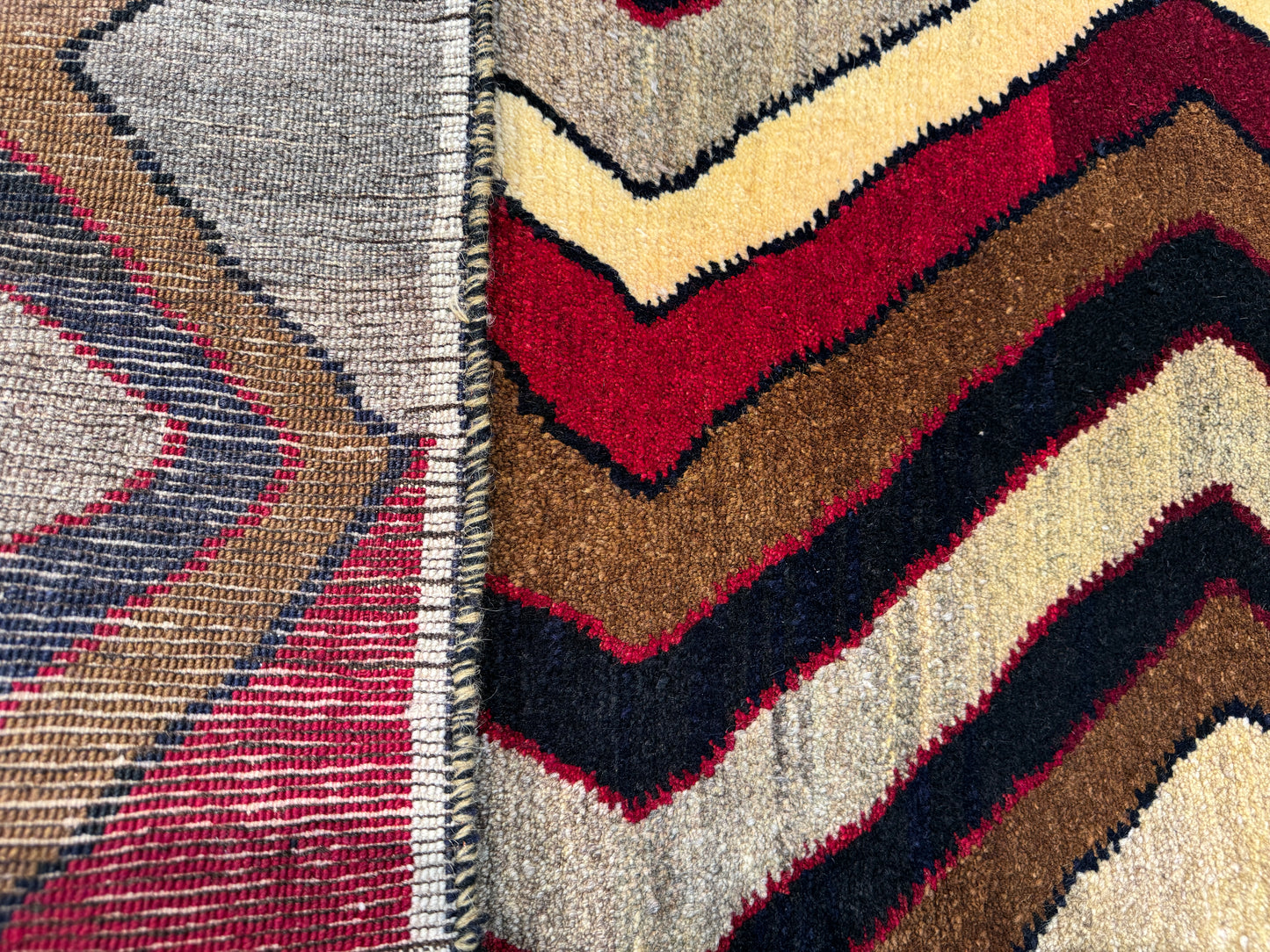 Vintage Qashqai Gabbeh, Persia,  146x96cm | Rug# 6969