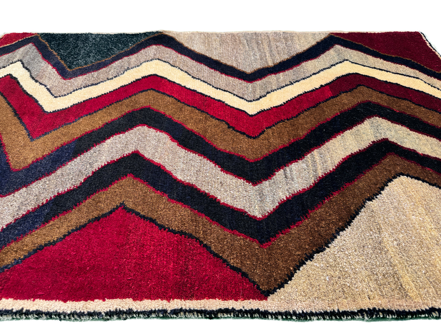 Vintage Qashqai Gabbeh, Persia,  146x96cm | Rug# 6969