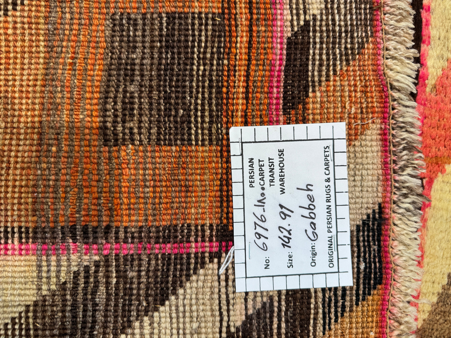 Vintage Gabbeh, Persia 142x91 cm | Rug# 6976