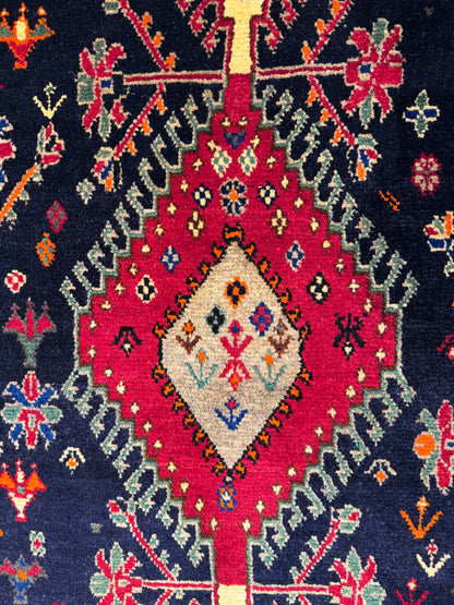 Nomadic weave Kashkuli, Persia 175x106 cm | Rug# 6986
